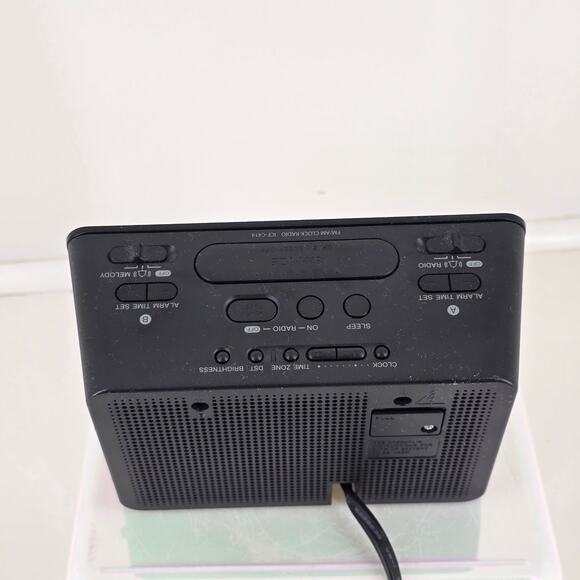 Sony Dream Machine ICF-C414 AM/FM Clock Radio – Tested Working - Picture 5 of 8